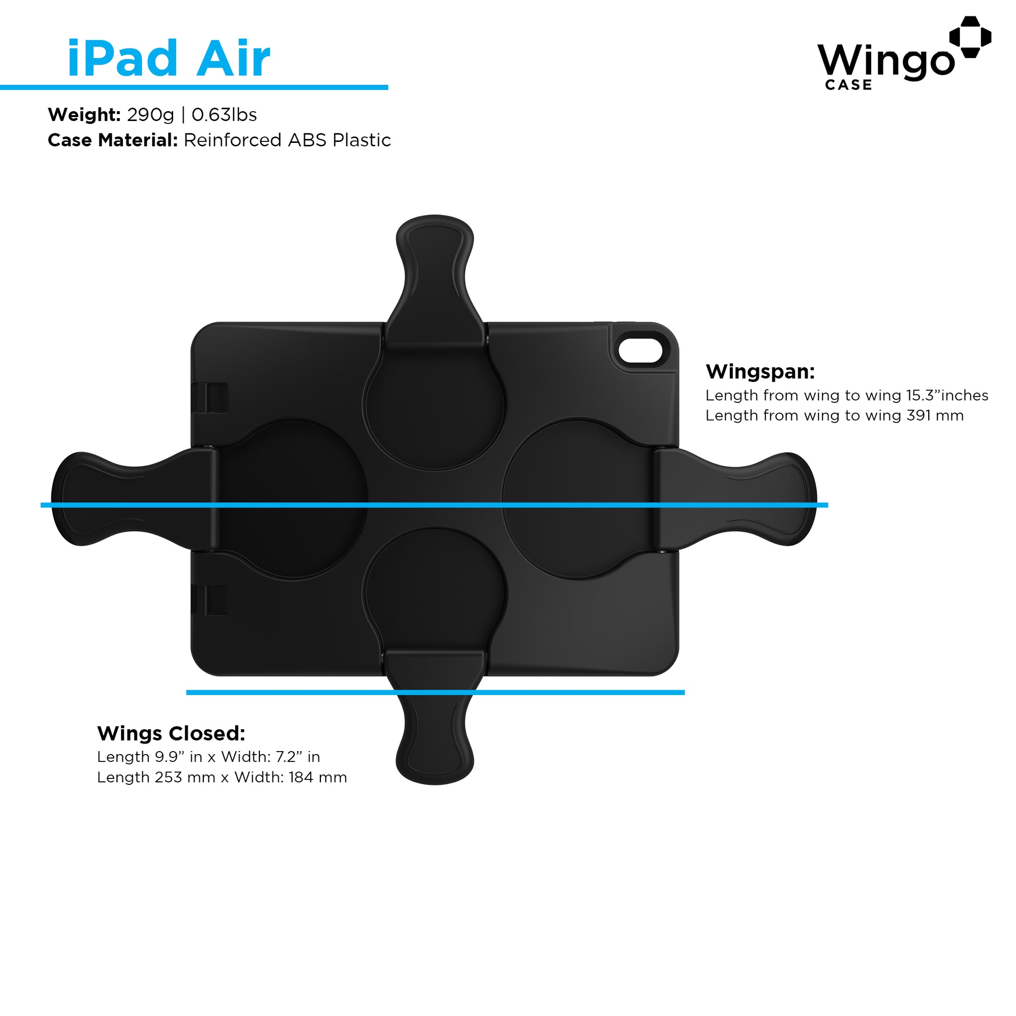 WingoCase for iPad Air (5th - 4th gen)